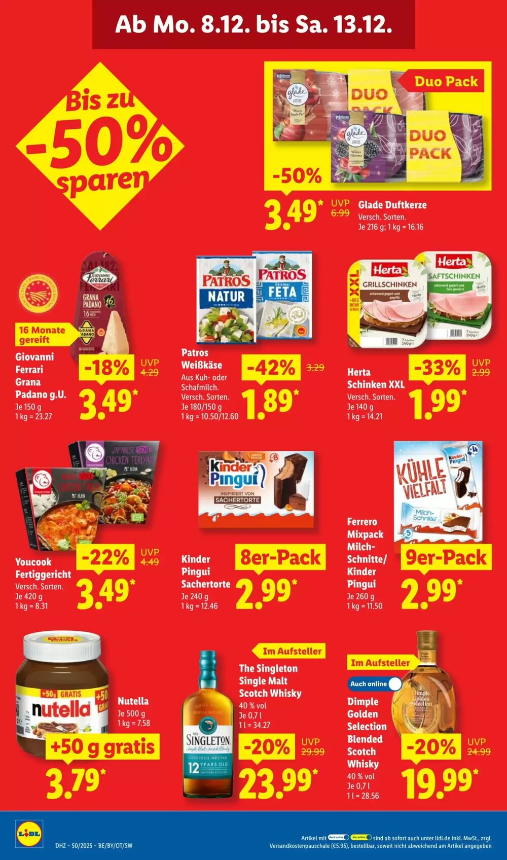 Lidl Prospekt (ab 08.12.2025) zum Blättern - Seite 12