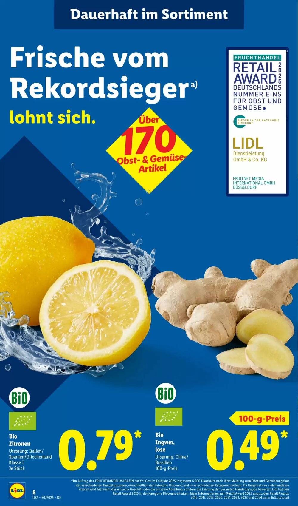 Lidl Prospekt (ab 08.12.2025) zum Blättern - Seite 16