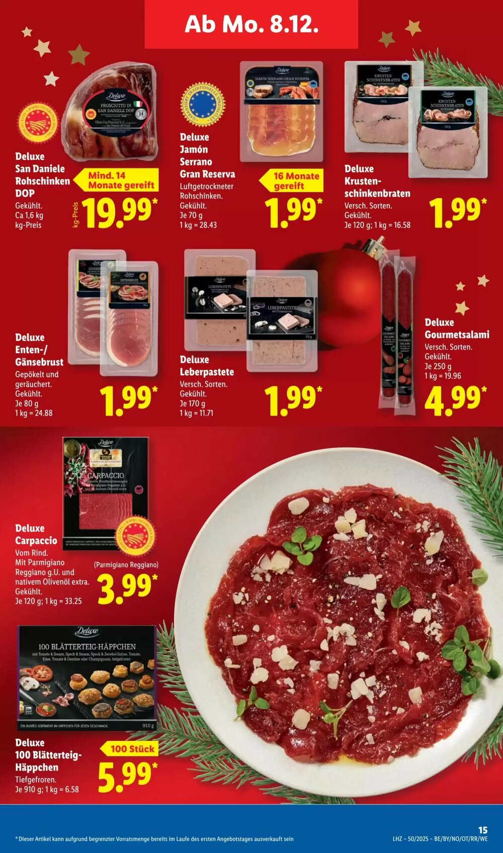 Lidl Prospekt (ab 08.12.2025) zum Blättern - Seite 25