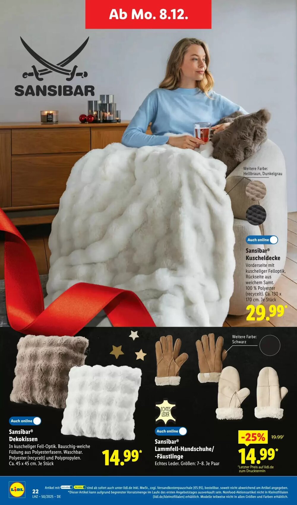 Lidl Prospekt (ab 08.12.2025) zum Blättern - Seite 38