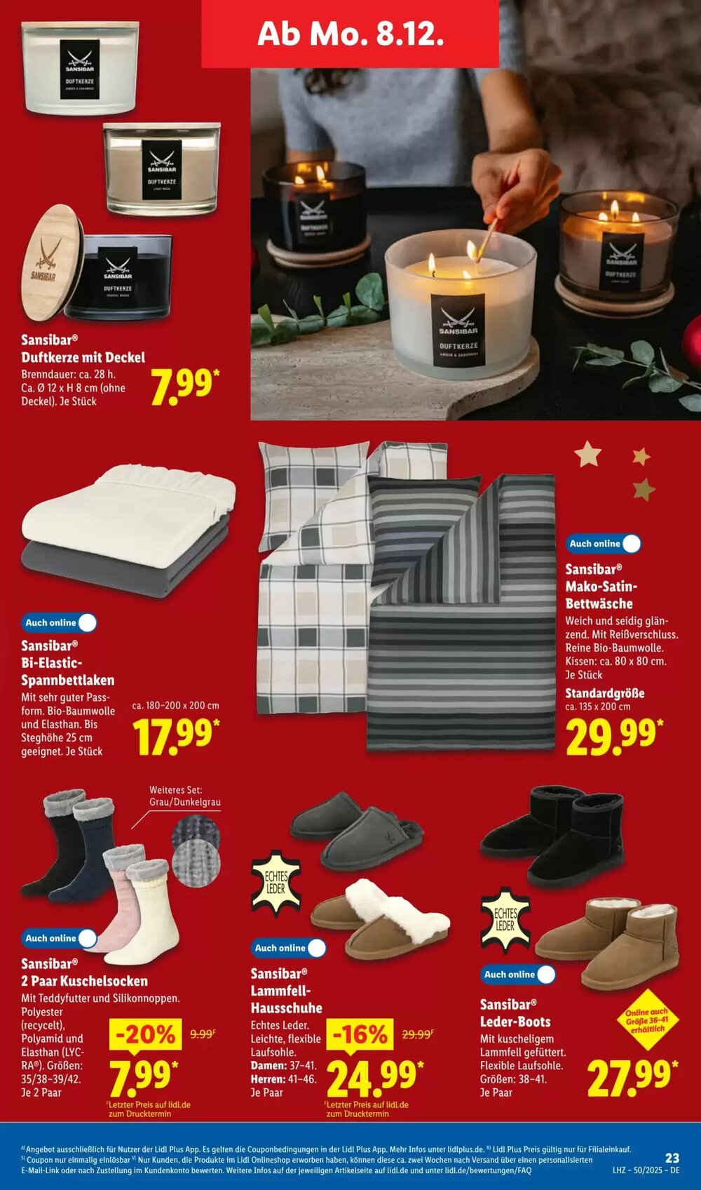 Lidl Prospekt (ab 08.12.2025) zum Blättern - Seite 39