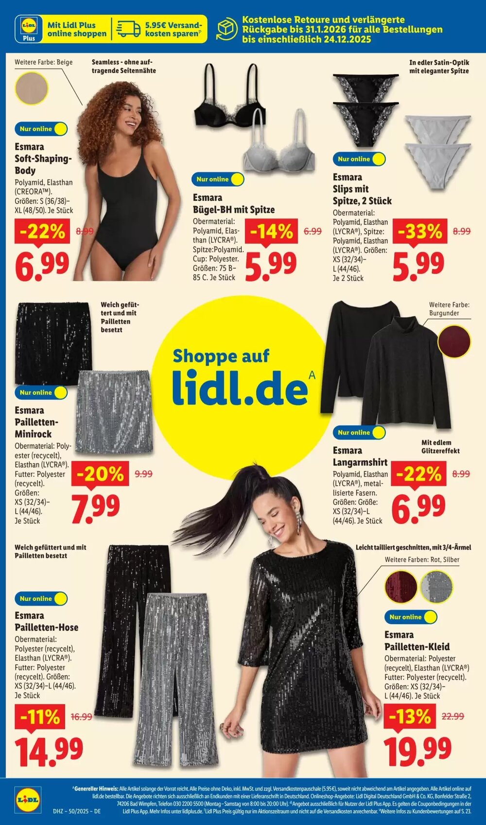 Lidl Prospekt (ab 08.12.2025) zum Blättern - Seite 56