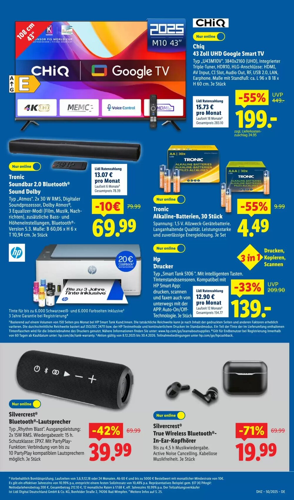 Lidl Prospekt (ab 08.12.2025) zum Blättern - Seite 59
