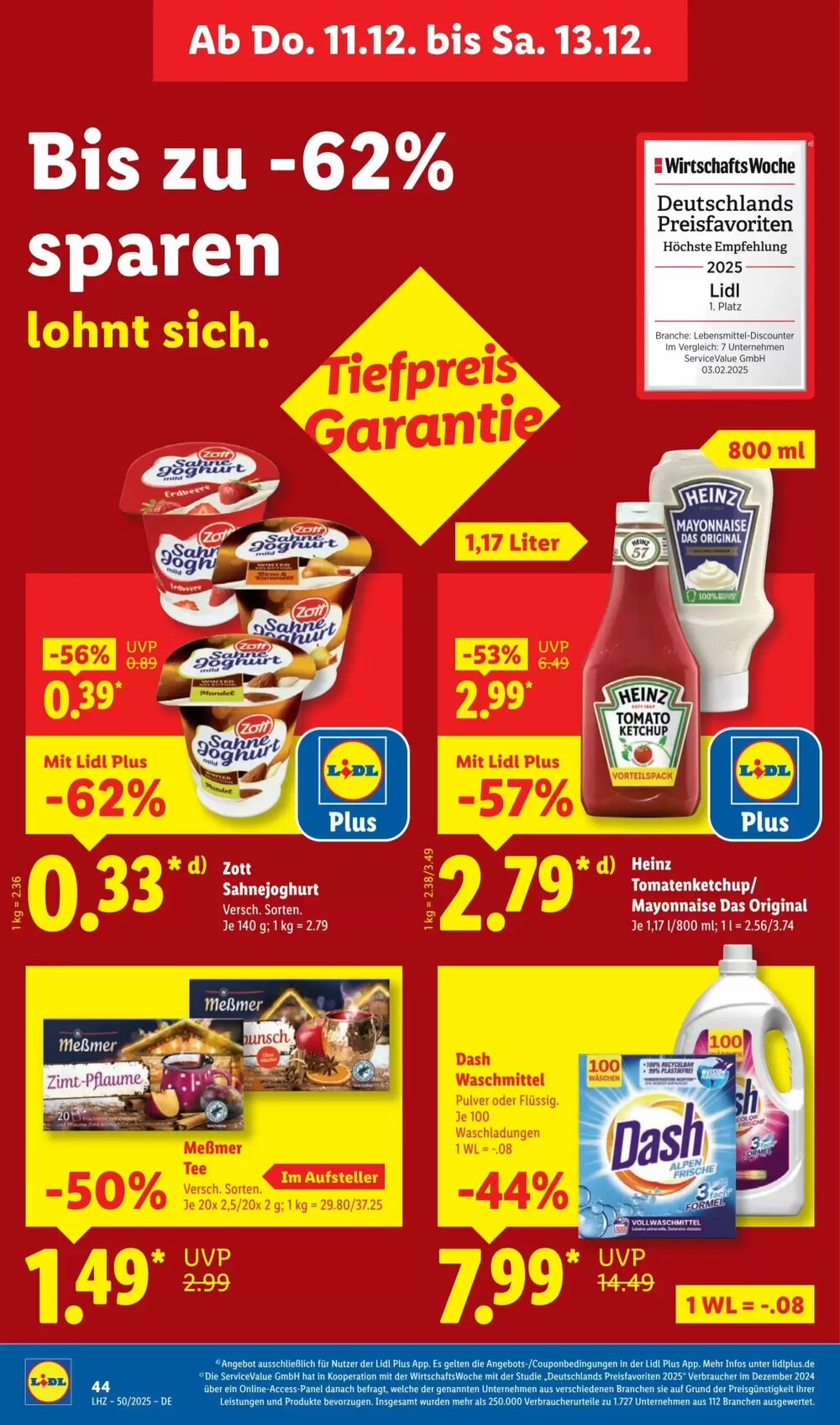 Lidl Prospekt (ab 08.12.2025) zum Blättern - Seite 64