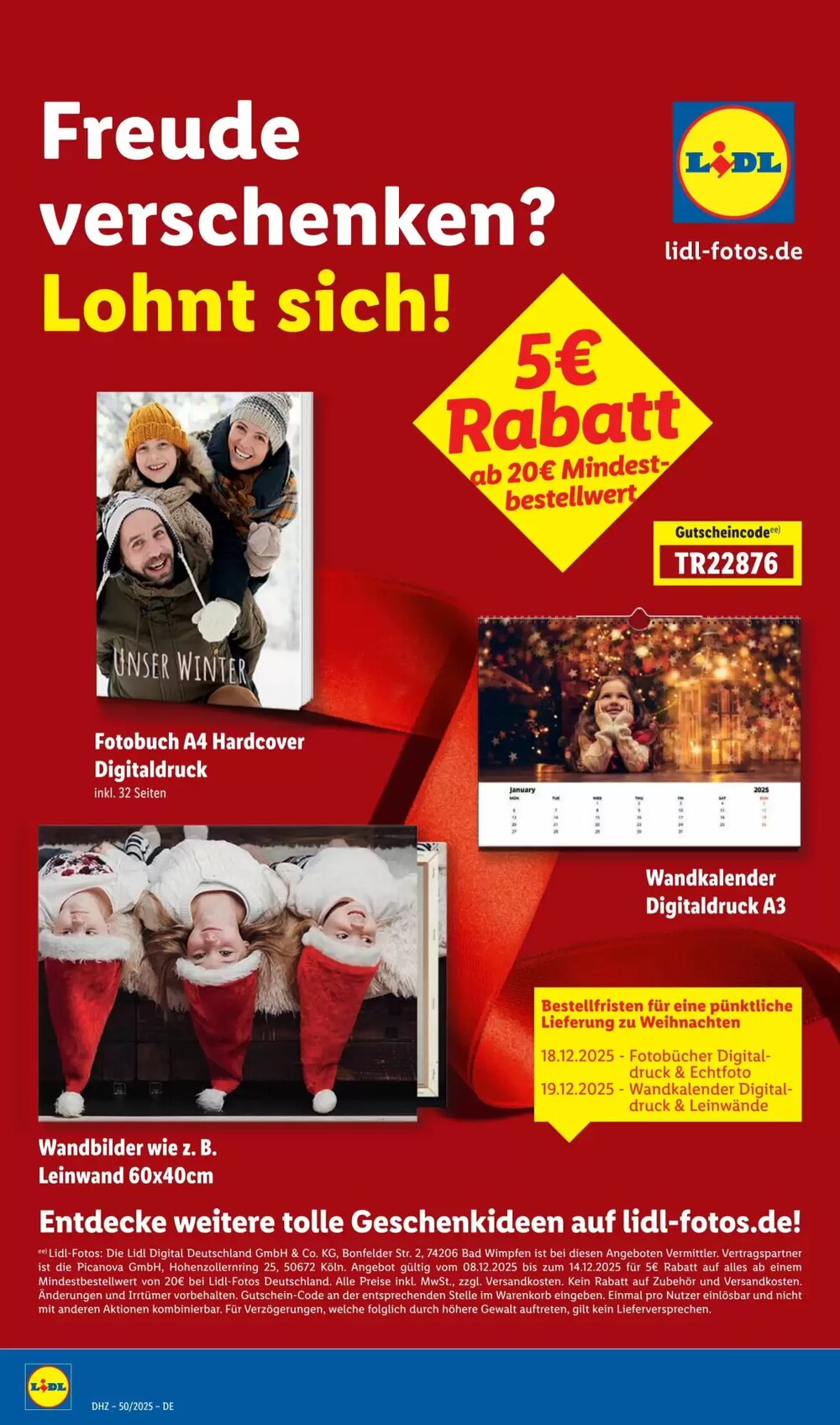 Lidl Prospekt (ab 08.12.2025) zum Blättern - Seite 70