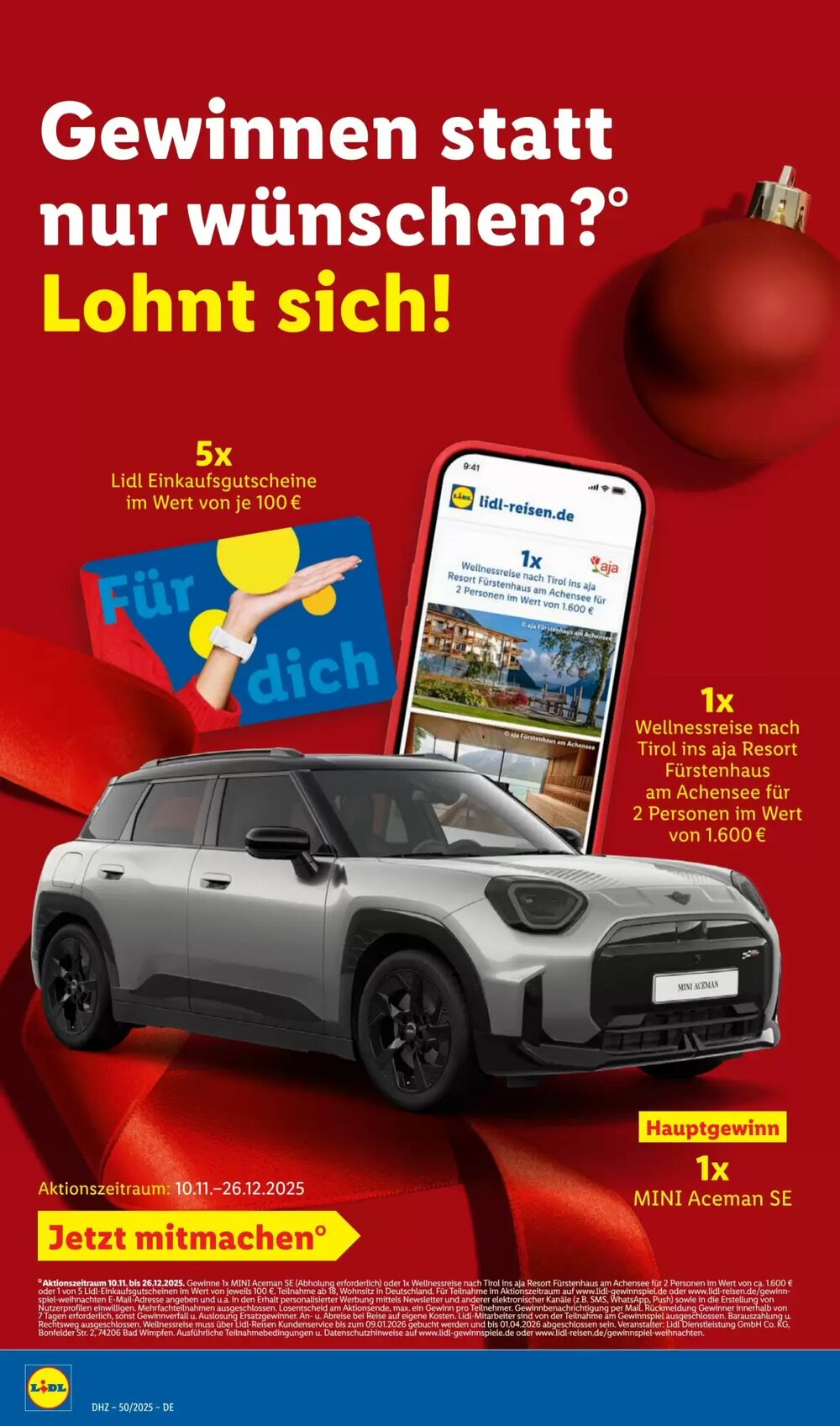 Lidl Prospekt (ab 08.12.2025) zum Blättern - Seite 72