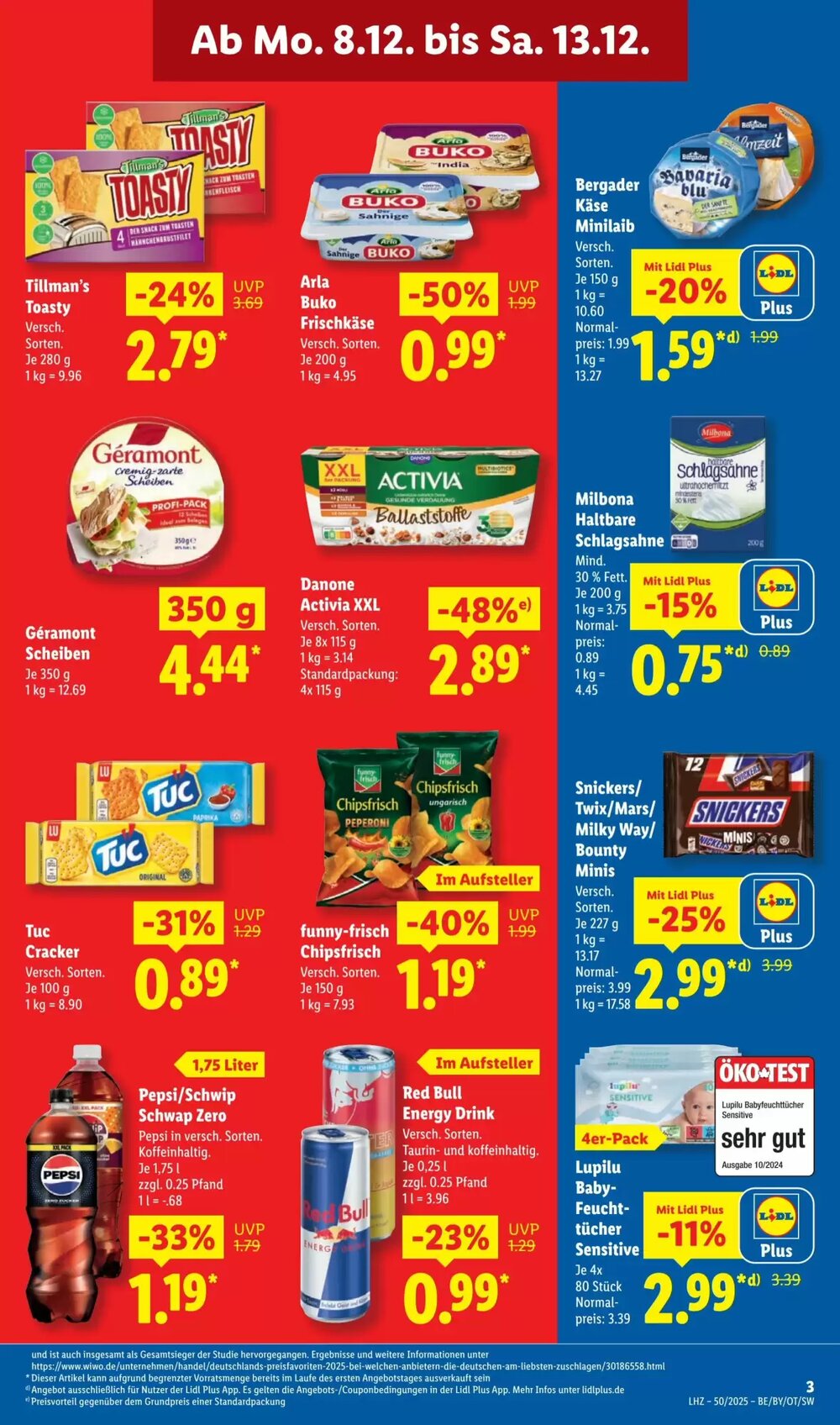 Lidl Prospekt (ab 08.12.2025) zum Blättern - Seite 9