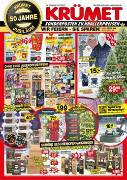 Krümet Sonderposten Prospekt (ab 08.12.2025) zum Blättern