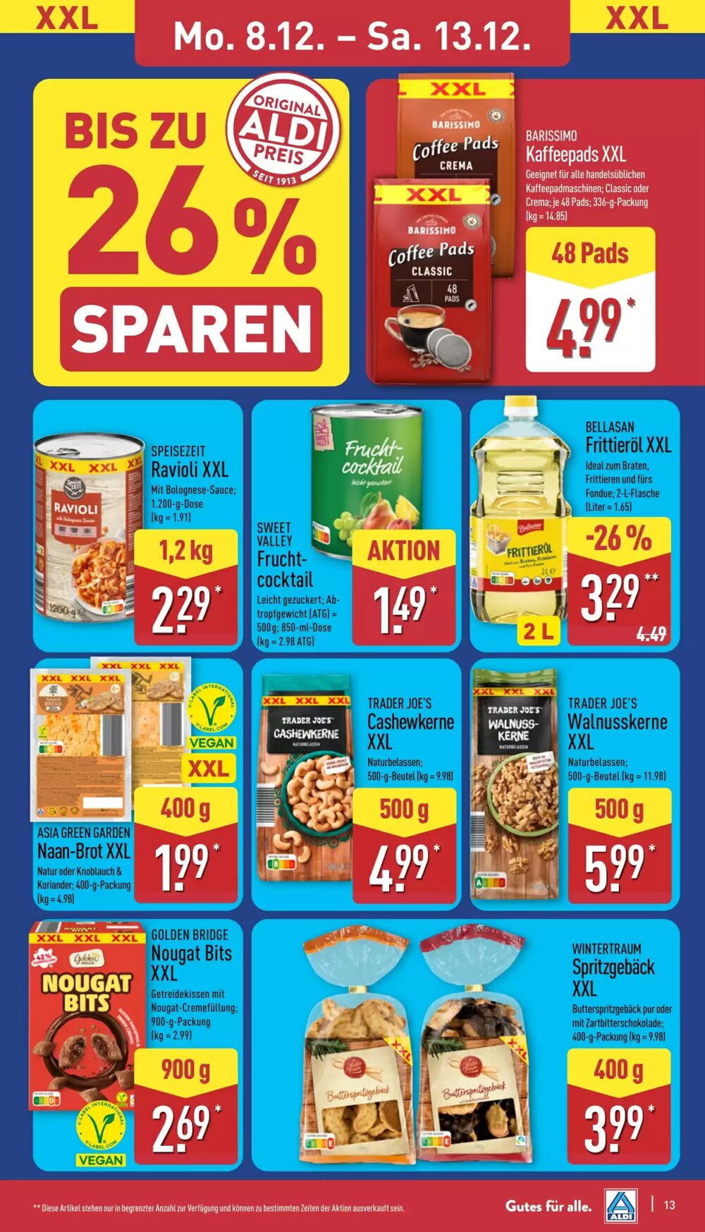Aldi Nord Prospekt (ab 08.12.2025) zum Blättern - Seite 13
