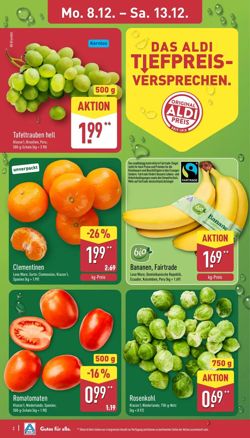 Aldi Nord Prospekt (ab 08.12.2025) zum Blättern - Seite 2