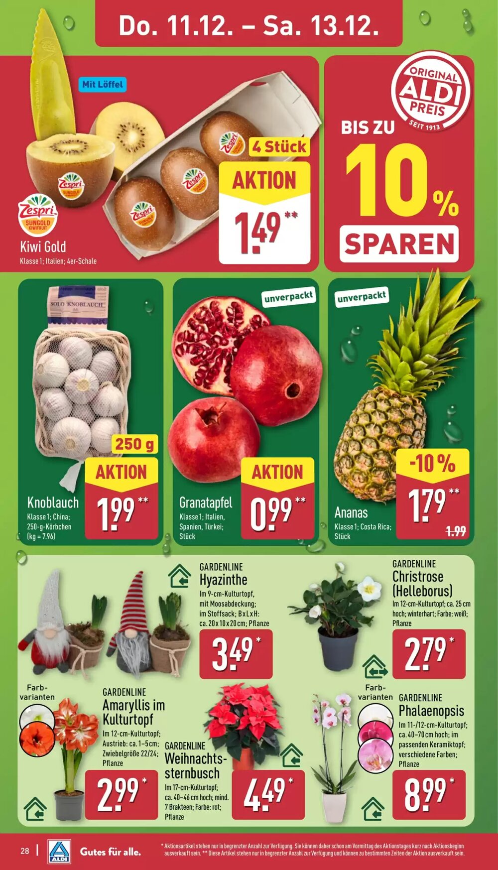Aldi Nord Prospekt (ab 08.12.2025) zum Blättern - Seite 28