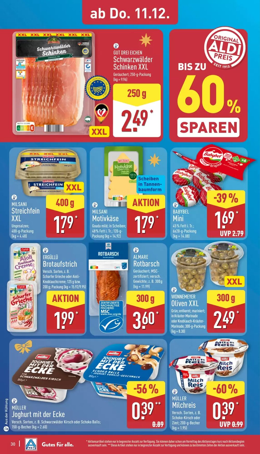 Aldi Nord Prospekt (ab 08.12.2025) zum Blättern - Seite 30
