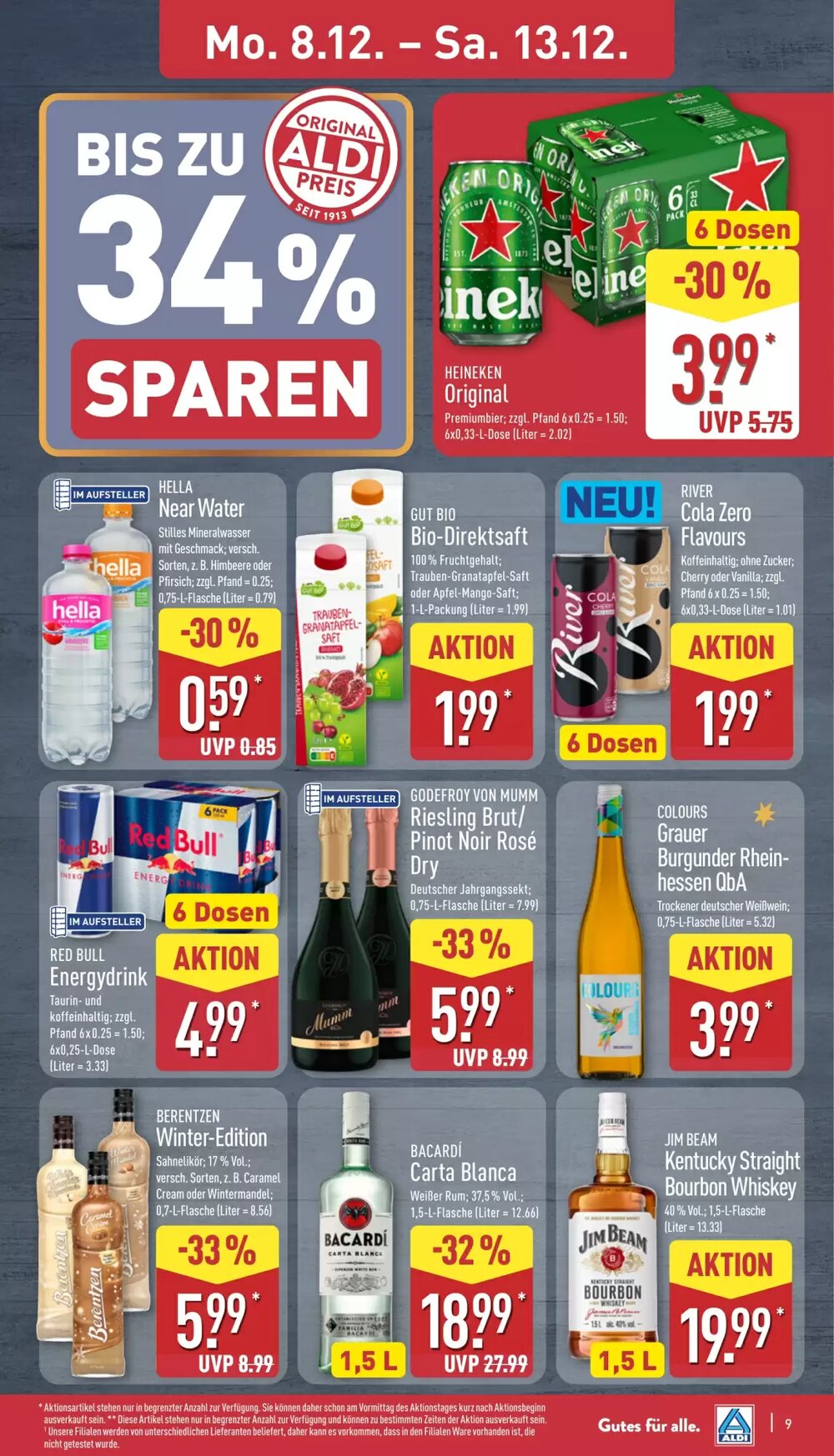 Aldi Nord Prospekt (ab 08.12.2025) zum Blättern - Seite 9