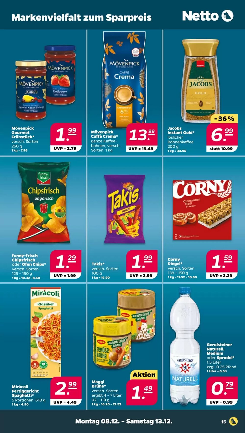 NETTO Prospekt (ab 08.12.2025) zum Blättern - Seite 15