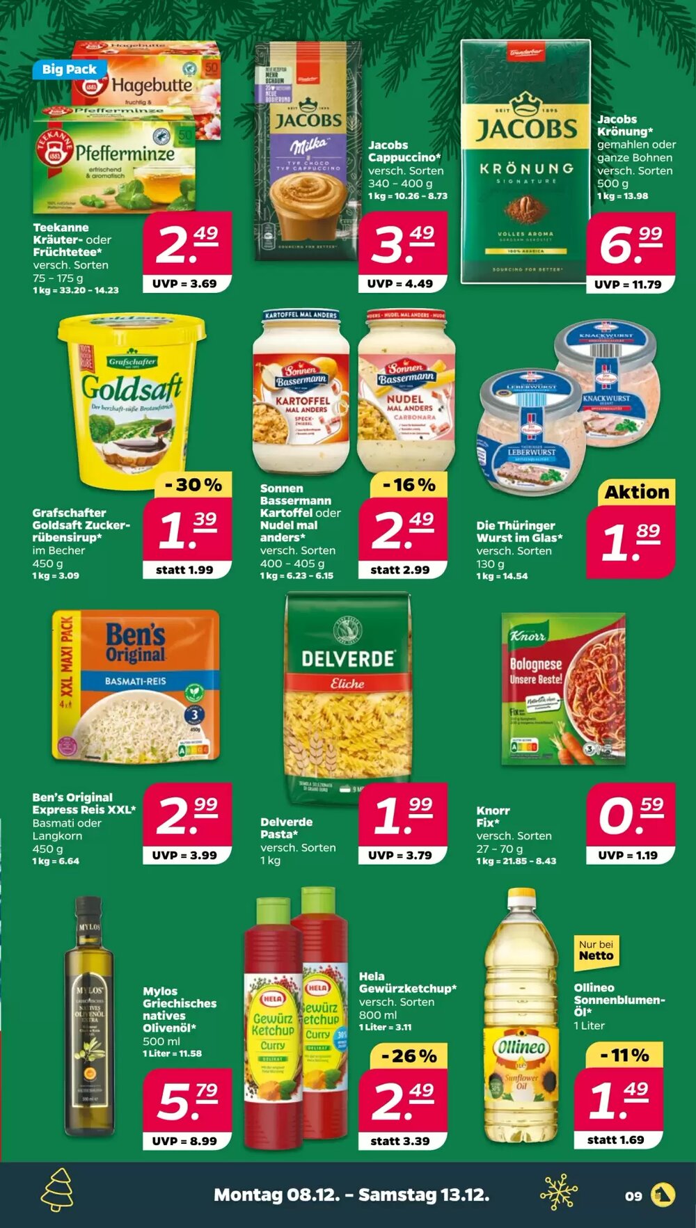 NETTO Prospekt (ab 08.12.2025) zum Blättern - Seite 9