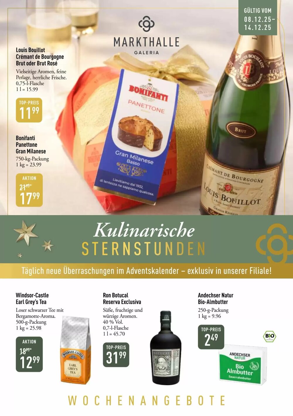 Galeria Markthalle Prospekt (ab 08.12.2025) zum Blättern - Seite 1