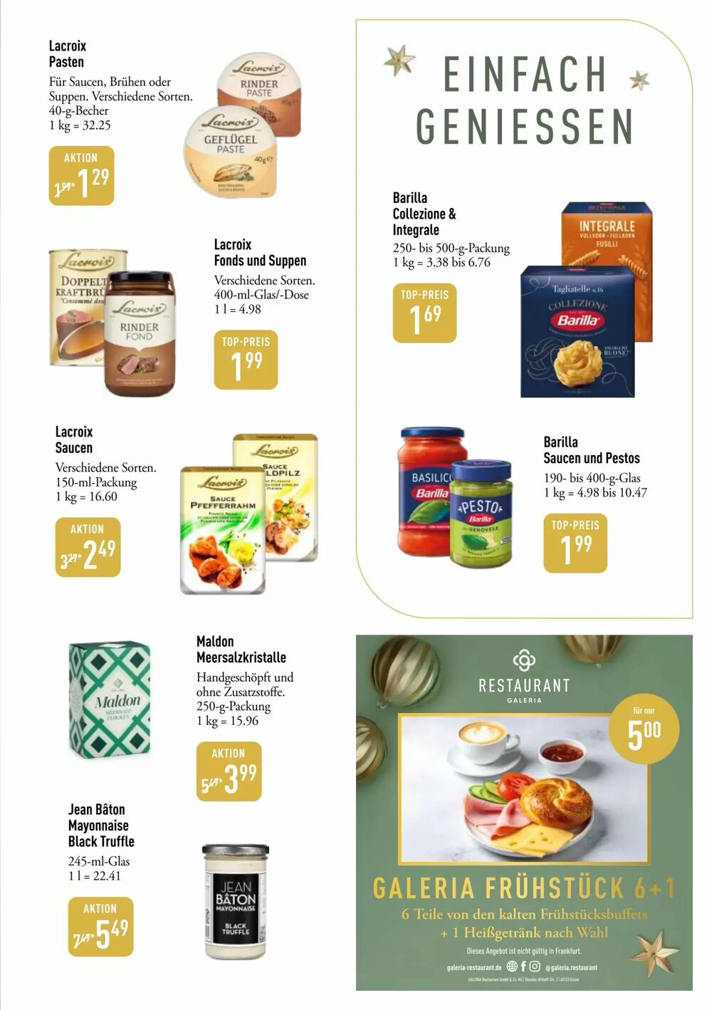 Galeria Markthalle Prospekt (ab 08.12.2025) zum Blättern - Seite 13