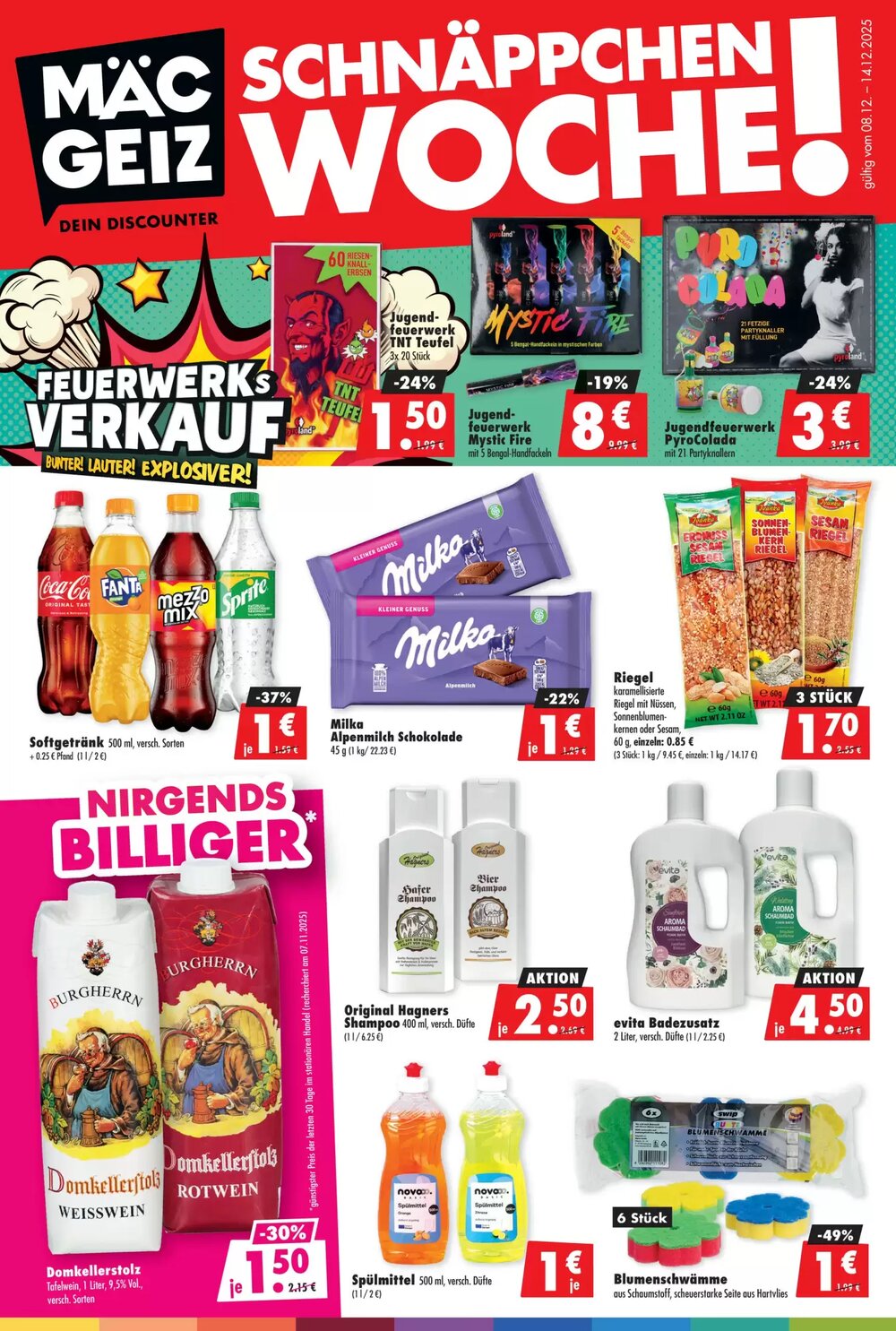 Mäc Geiz Prospekt (ab 08.12.2025) zum Blättern - Seite 1