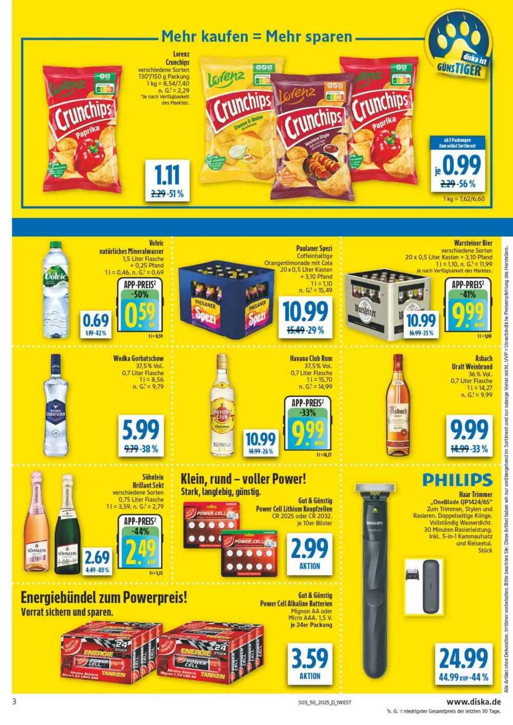 diska Prospekt (ab 08.12.2025) zum Blättern - Seite 3