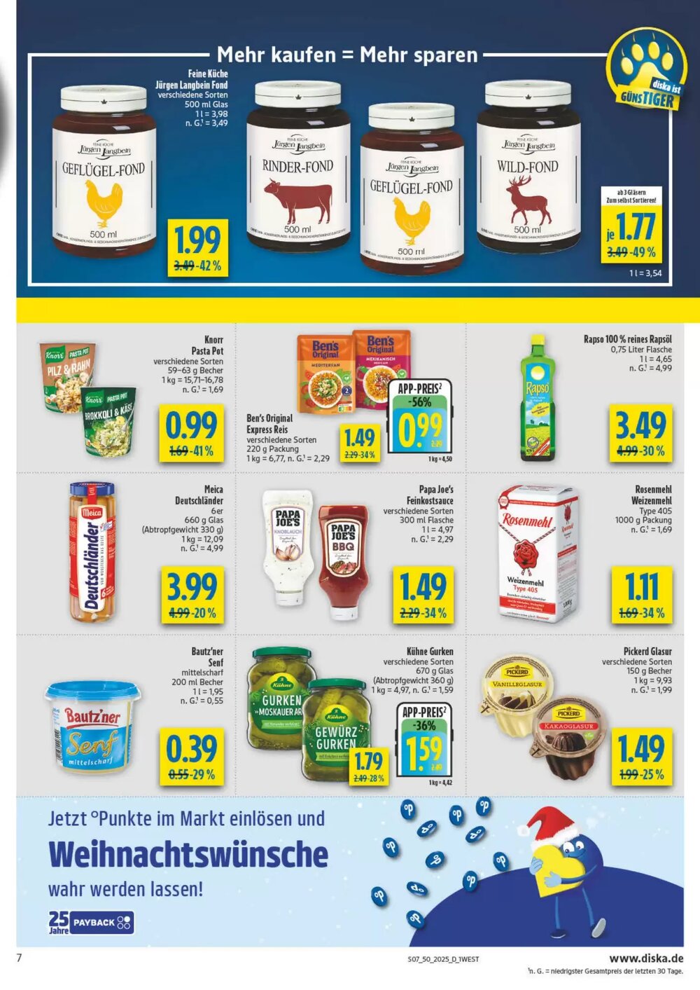 diska Prospekt (ab 08.12.2025) zum Blättern - Seite 7