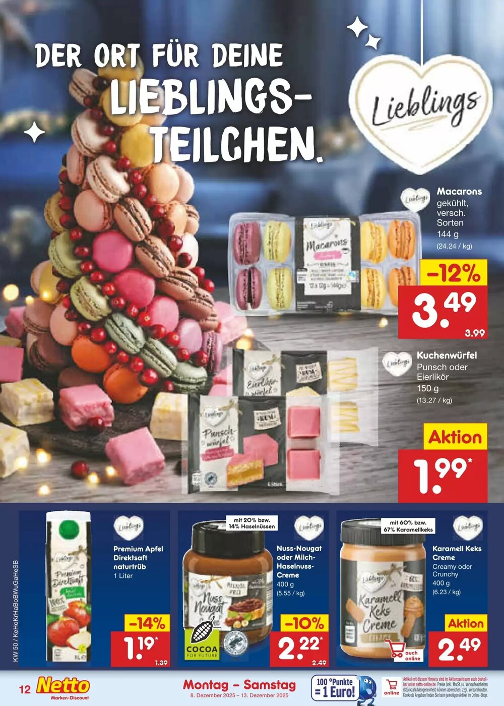 Netto Marken-Discount Prospekt (ab 08.12.2025) zum Blättern - Seite 12