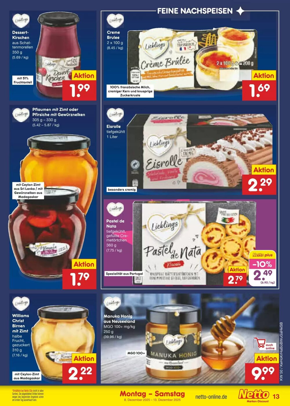 Netto Marken-Discount Prospekt (ab 08.12.2025) zum Blättern - Seite 13