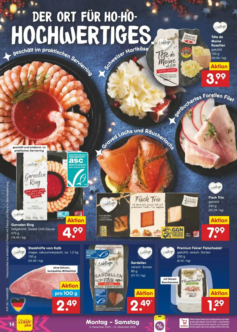 Netto Marken-Discount Prospekt (ab 08.12.2025) zum Blättern - Seite 14