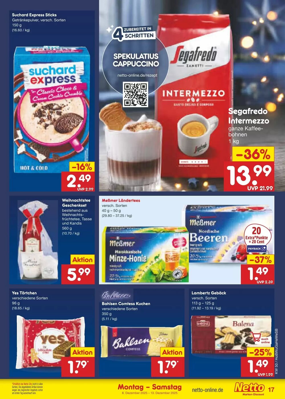 Netto Marken-Discount Prospekt (ab 08.12.2025) zum Blättern - Seite 17