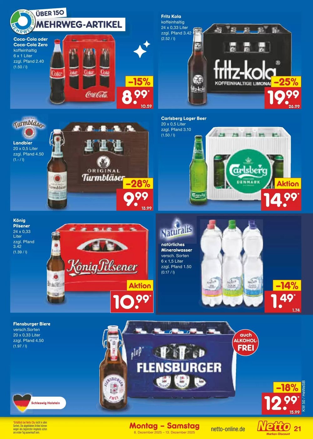 Netto Marken-Discount Prospekt (ab 08.12.2025) zum Blättern - Seite 23
