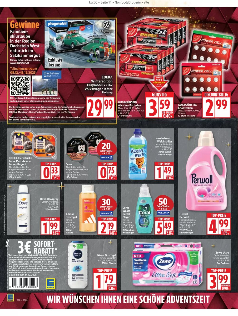 Edeka Prospekt (ab 08.12.2025) zum Blättern - Seite 14