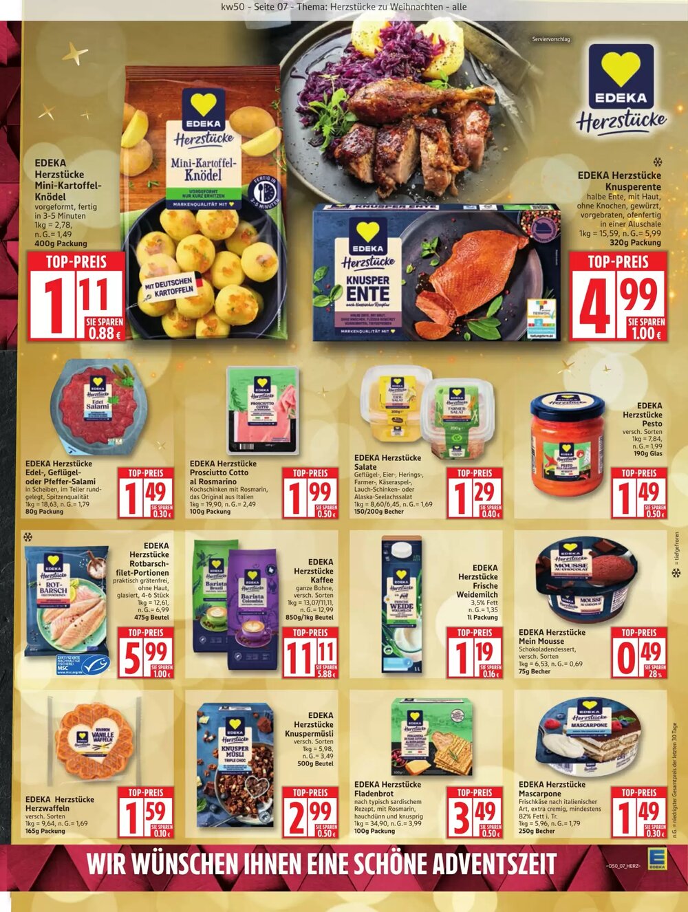 Edeka Prospekt (ab 08.12.2025) zum Blättern - Seite 7