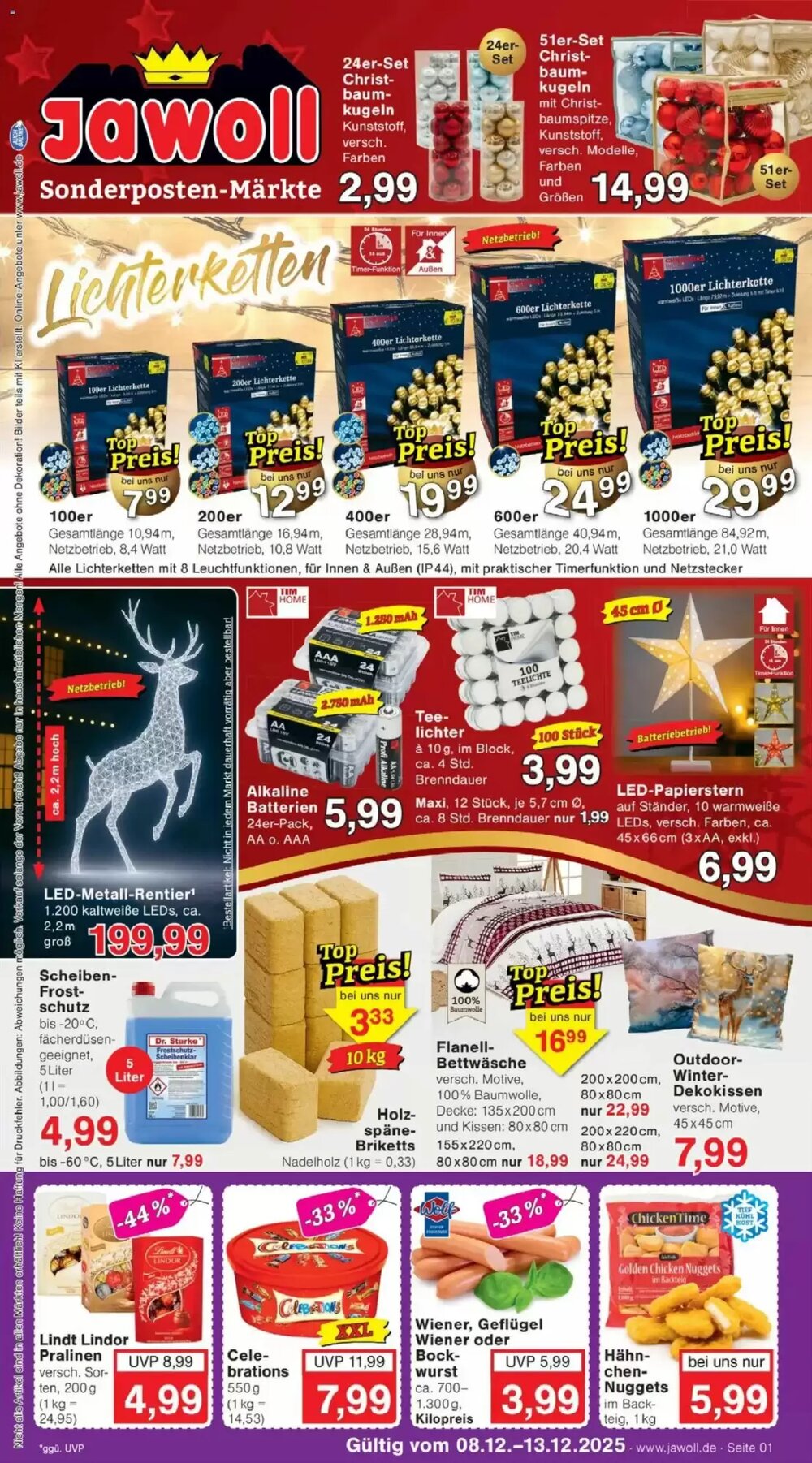 Jawoll Prospekt (ab 08.12.2025) zum Blättern - Seite 1