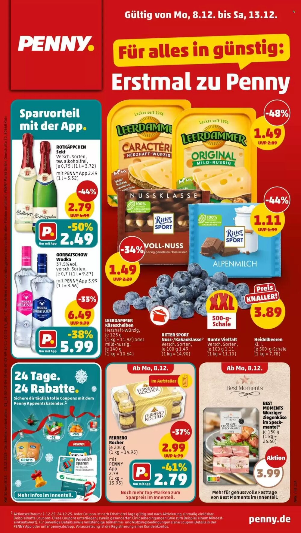 PENNY Prospekt (ab 08.12.2025) zum Blättern - Seite 1