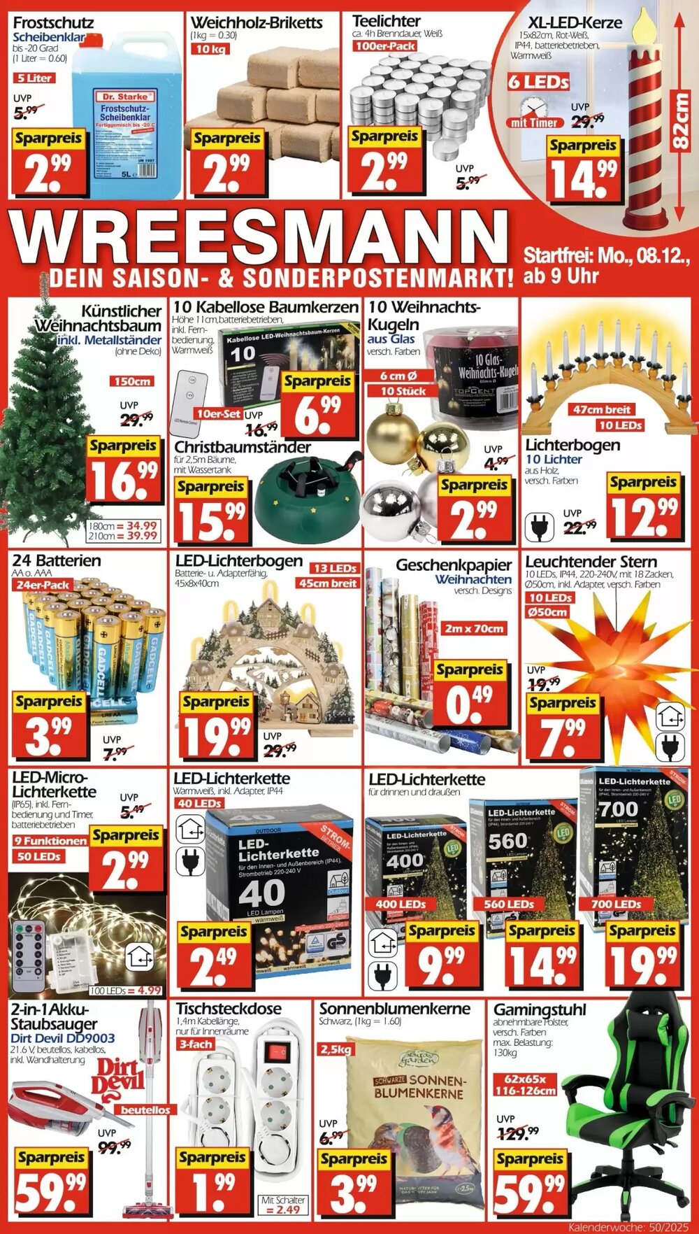 Wreesmann Prospekt (ab 08.12.2025) zum Blättern - Seite 1