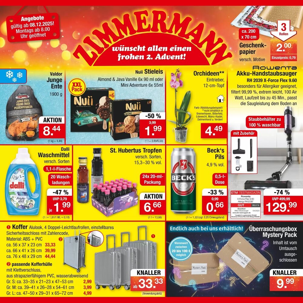 Zimmermann Prospekt (ab 08.12.2025) zum Blättern - Seite 1
