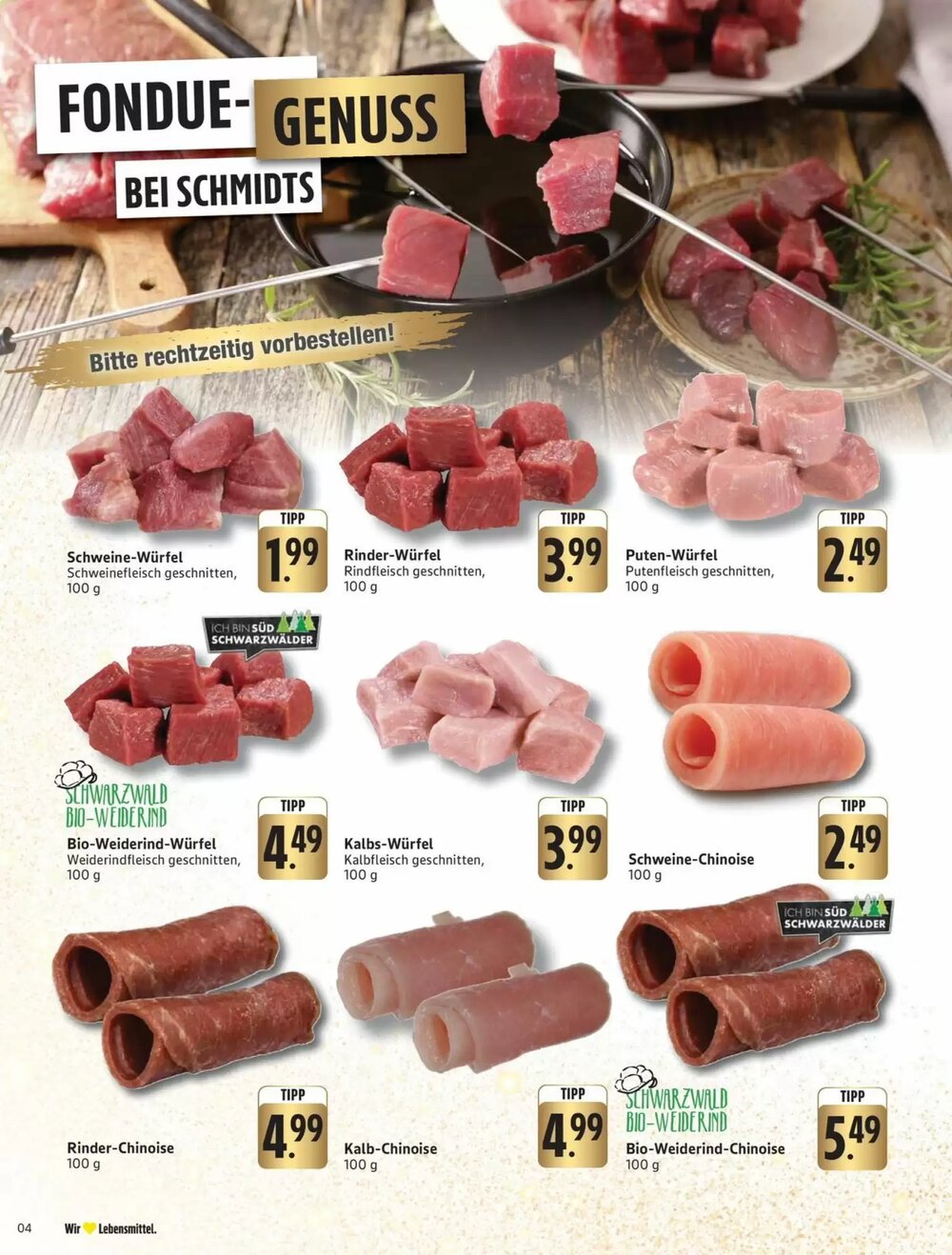 Schmidt's Märkte Prospekt (ab 08.12.2025) zum Blättern - Seite 4