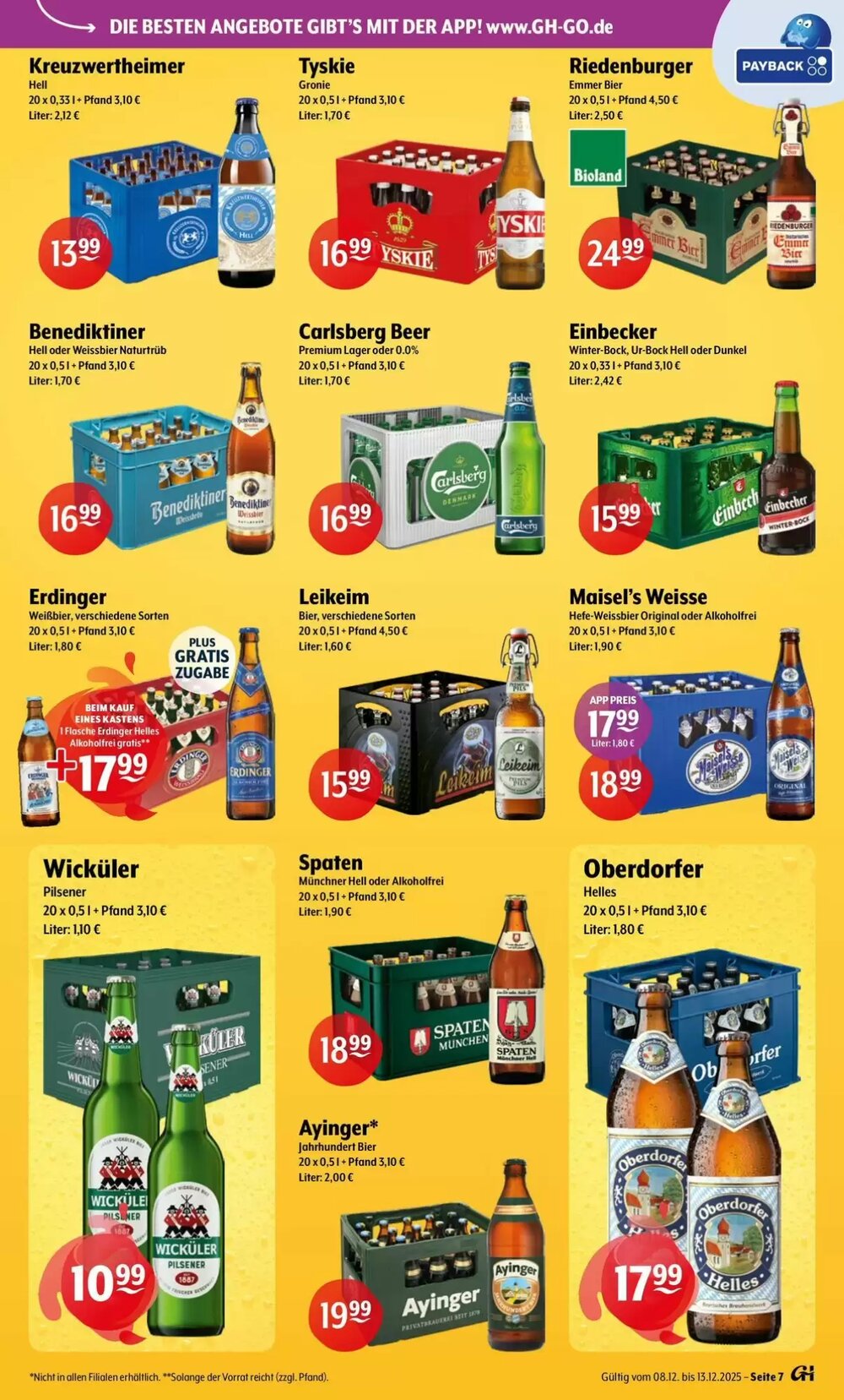 Getränke Hoffmann Prospekt (ab 08.12.2025) zum Blättern - Seite 7