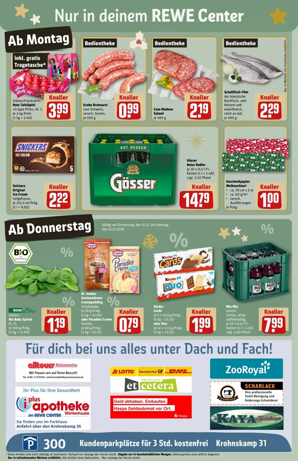 REWE Center Prospekt (ab 08.12.2025) zum Blättern - Seite 3