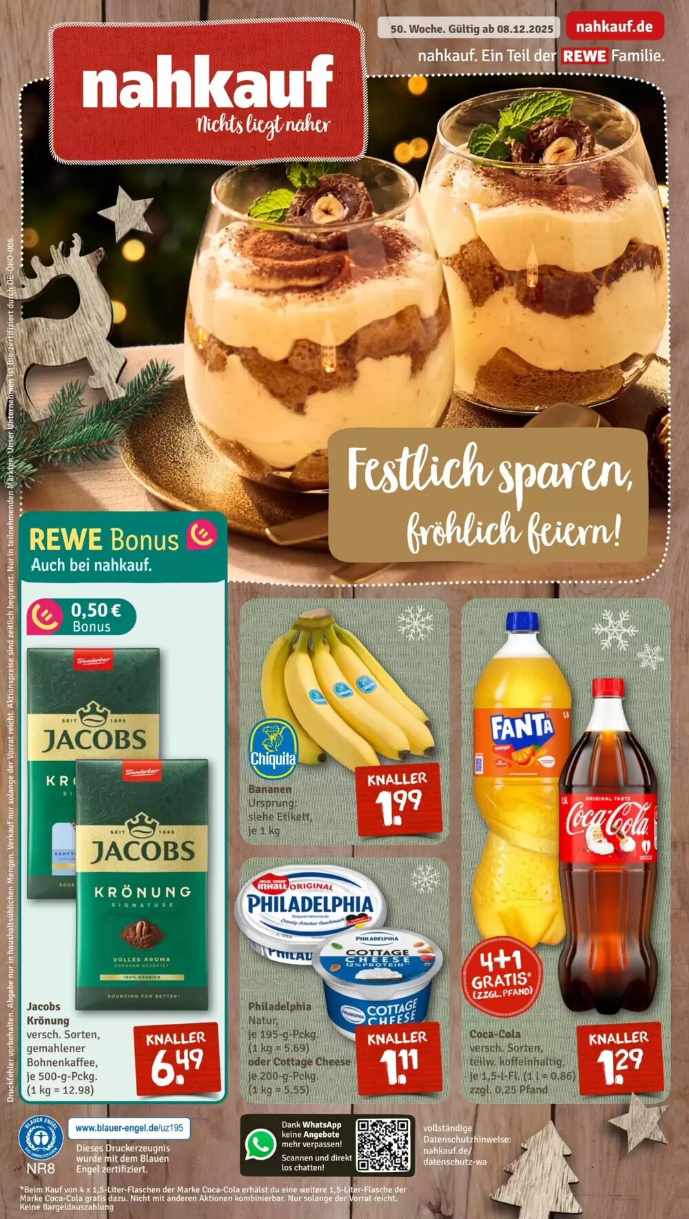 nahkauf Prospekt (ab 08.12.2025) zum Blättern - Seite 1