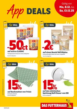 Das Futterhaus Prospekt (ab 08.12.2025) zum Blättern