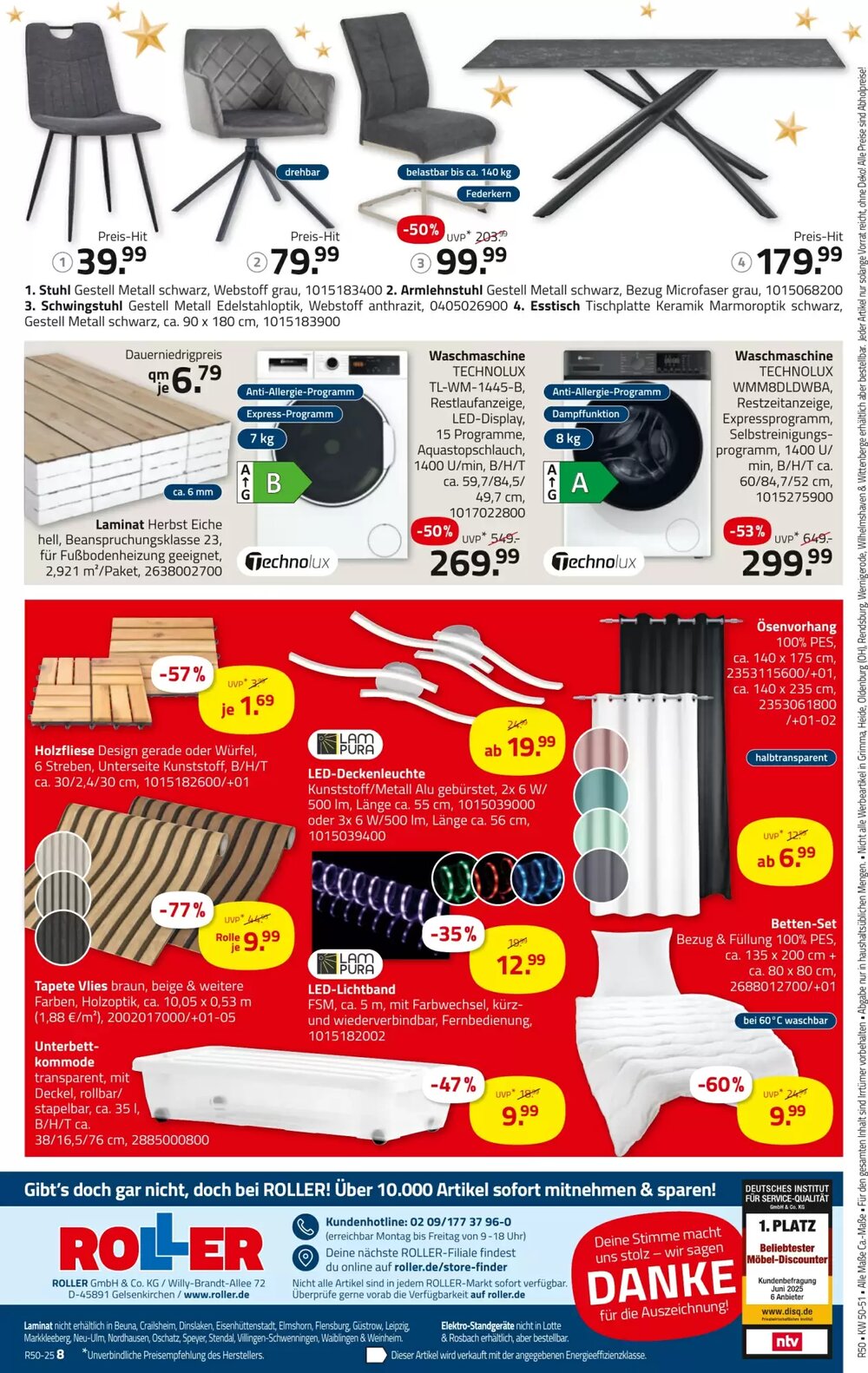 ROLLER Prospekt (ab 08.12.2025) zum Blättern - Seite 9