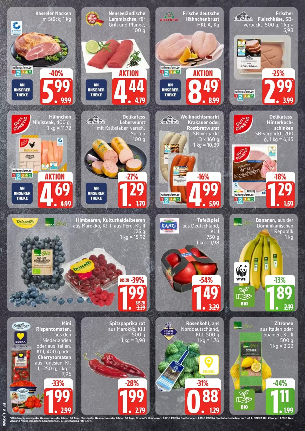 Edeka Frischemarkt Prospekt (ab 08.12.2025) zum Blättern - Seite 2