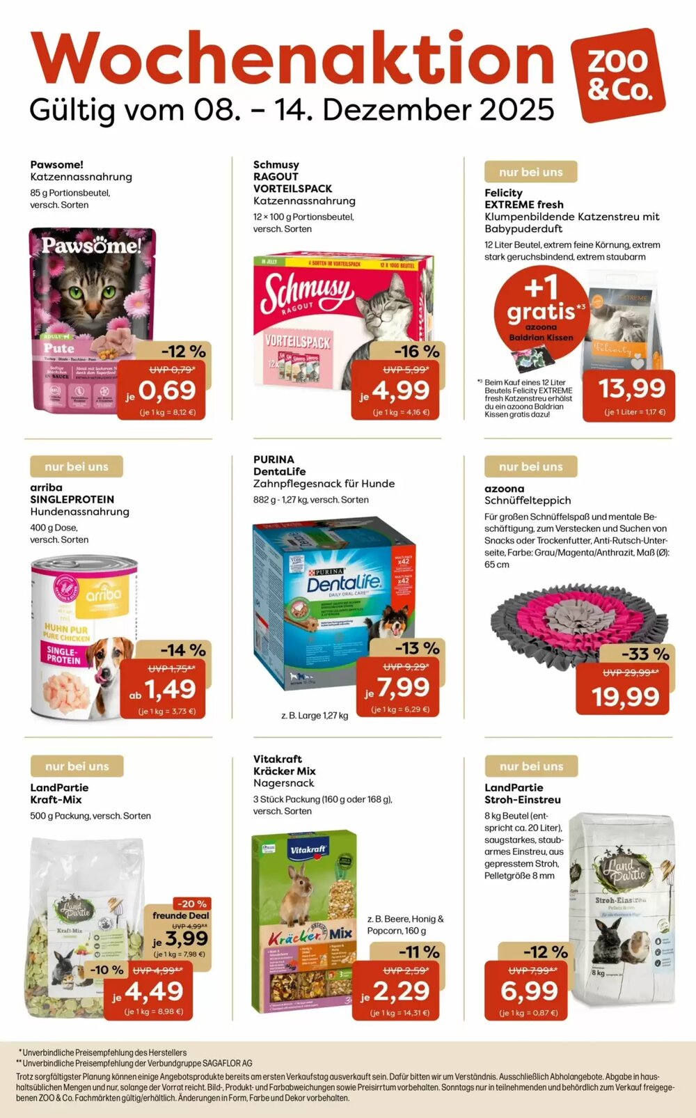 Zoo & Co Prospekt (ab 08.12.2025) zum Blättern - Seite 1