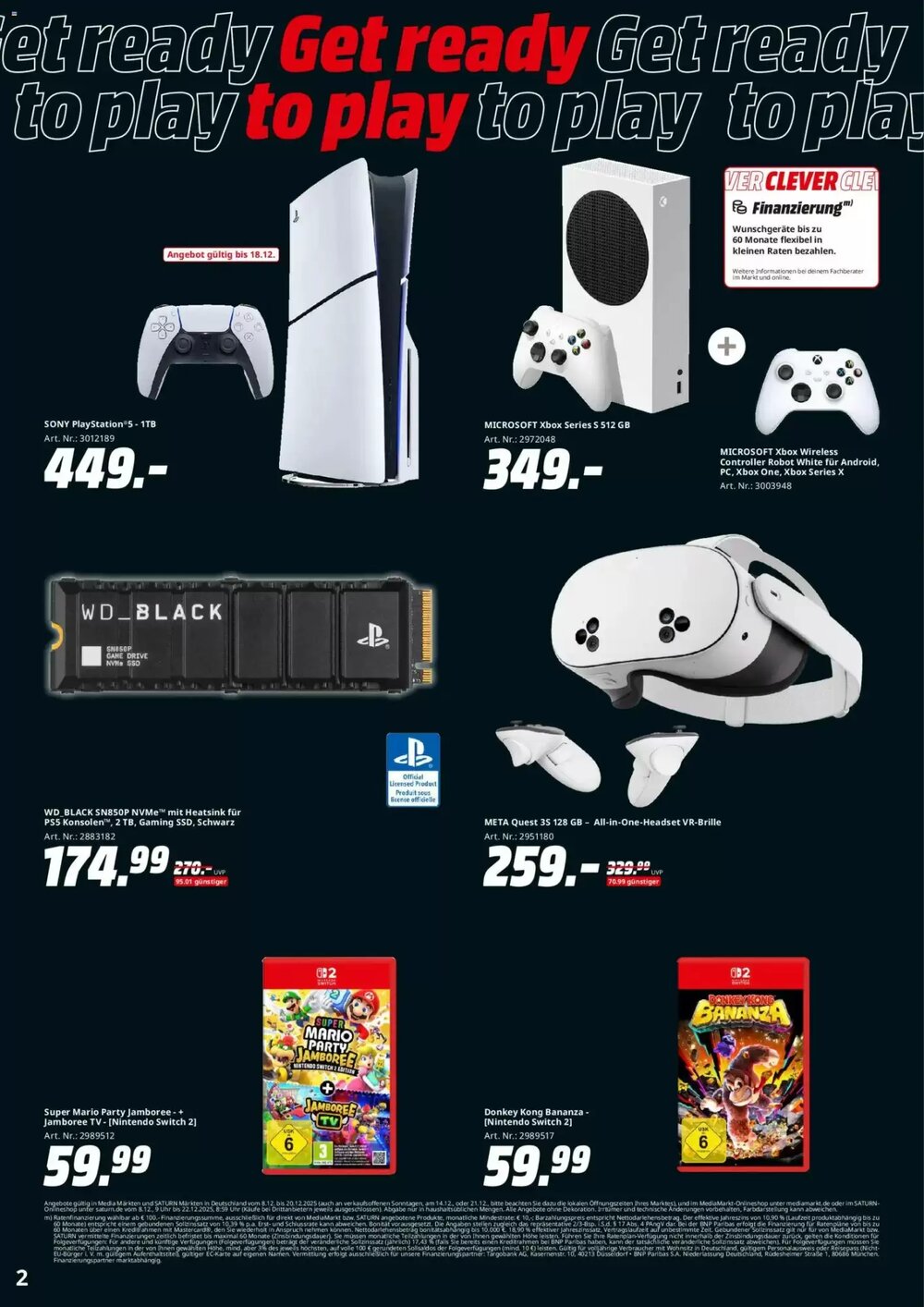 Saturn Prospekt (ab 08.12.2025) zum Blättern - Seite 2