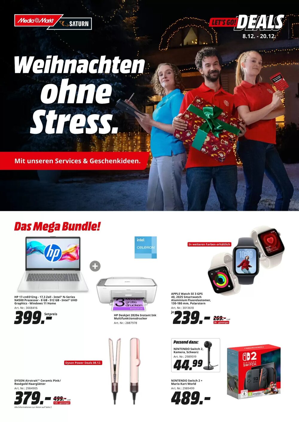 MediaMarkt Prospekt (ab 08.12.2025) zum Blättern - Seite 1