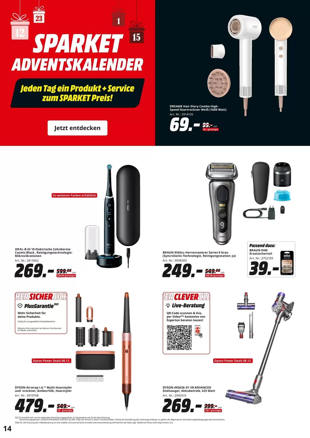 MediaMarkt Prospekt (ab 08.12.2025) zum Blättern - Seite 14