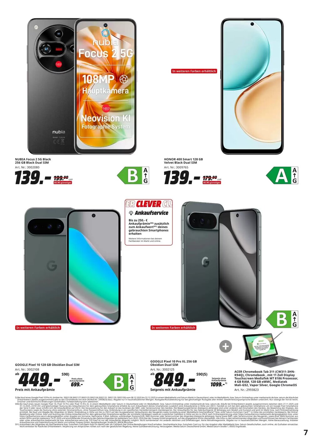 MediaMarkt Prospekt (ab 08.12.2025) zum Blättern - Seite 7