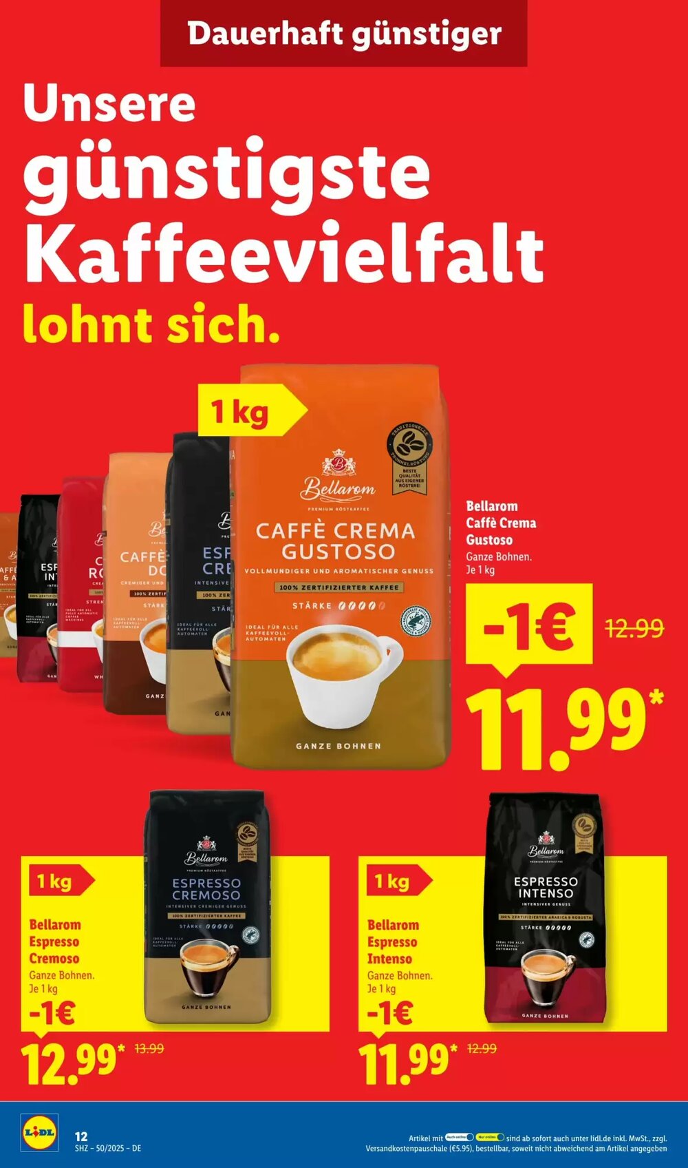 Lidl Prospekt (ab 08.12.2025) zum Blättern - Seite 12