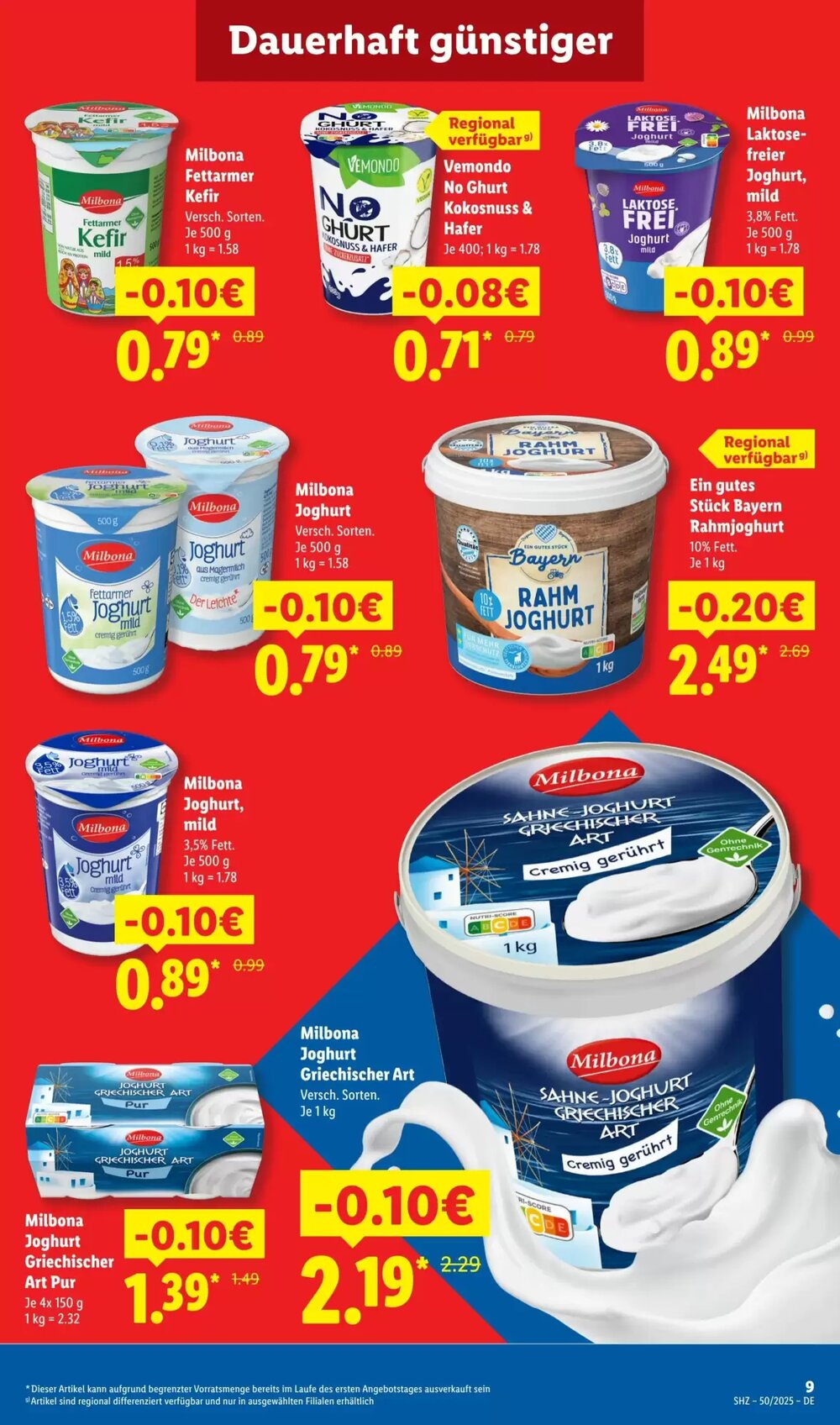 Lidl Prospekt (ab 08.12.2025) zum Blättern - Seite 9