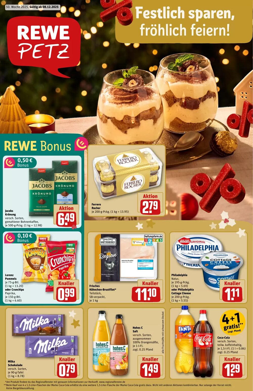REWE PETZ Prospekt (ab 08.12.2025) zum Blättern - Seite 1